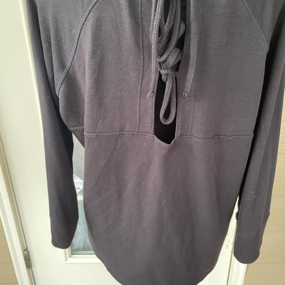 DKNY Sport Women's Crew Neck Sweater - Black - Picture 3 of 5